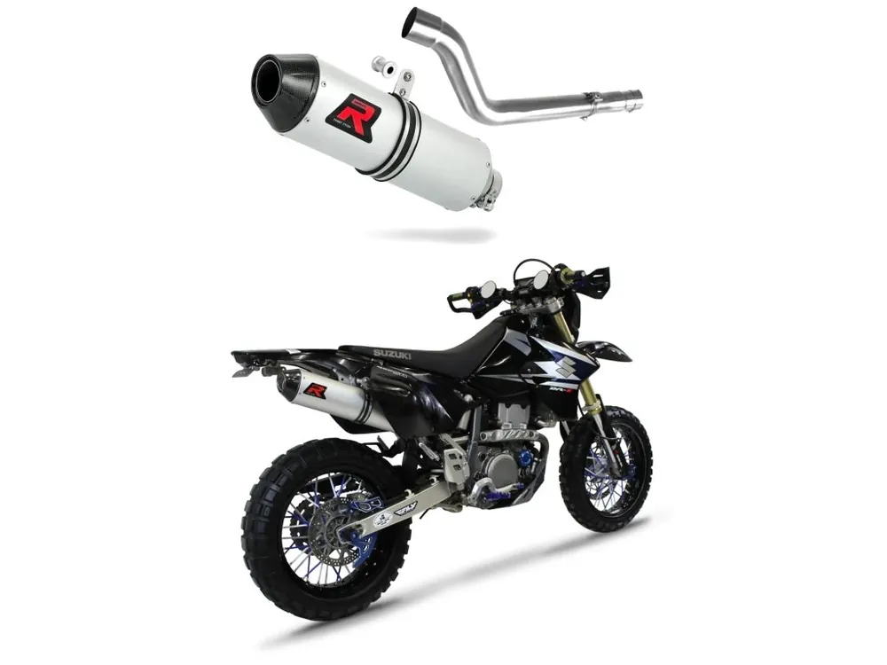 Laděný výfuk Dominator Suzuki DRZ 400 SM S výfuk MX2 tlumič + dB killer medium Horká Nabídka