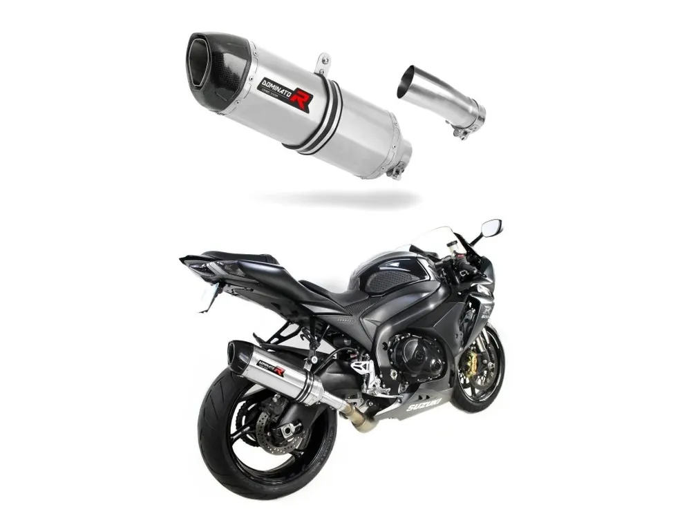 Laděný výfuk Dominator Suzuki GSXR 1000 L2 L6 2012 - 2016 výfuk HP1 tlumič + dB killer medium Expresní Doručení