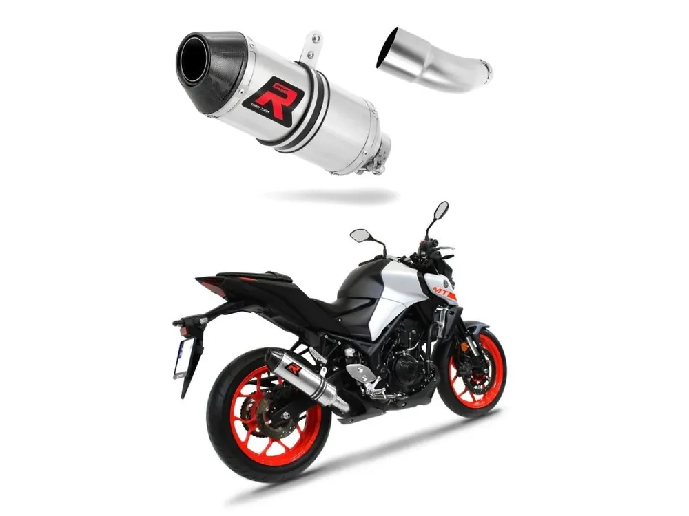 Laděný výfuk Dominator Yamaha MT 03 2017 - 2019 výfuk HP3 tlumič + dB killer medium Značkový
