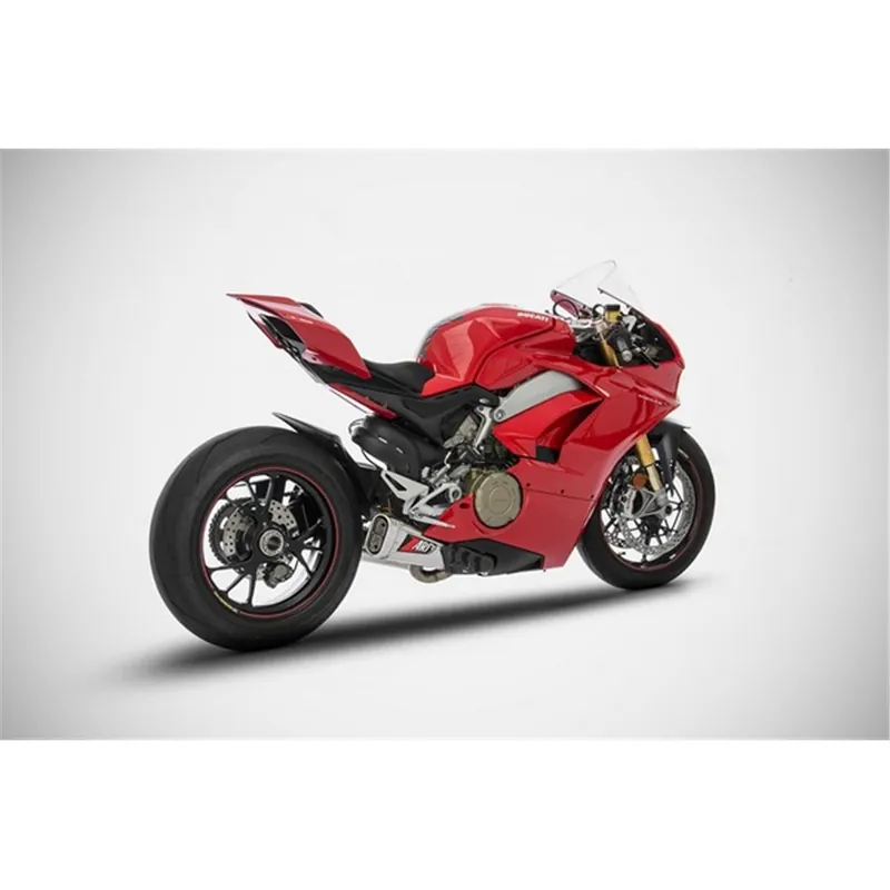 Ověřený Zard TITANIUM RACING COMPENSED SLIP-ONS KIT AND TITANIUM END CAPS DUCATI PANIGALE V4-V4S 18 - 23
