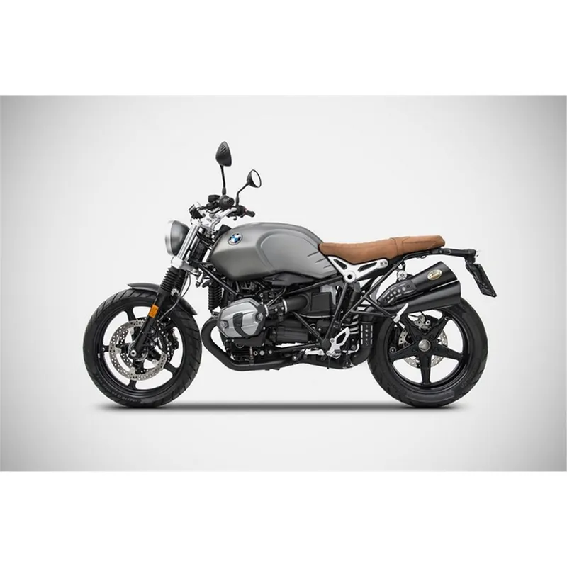 Zard HARDY-BLACK SS E4 SLIP-ON BMW 1200 R nine T Scrambler 17 - 20 Horká Nabídka
