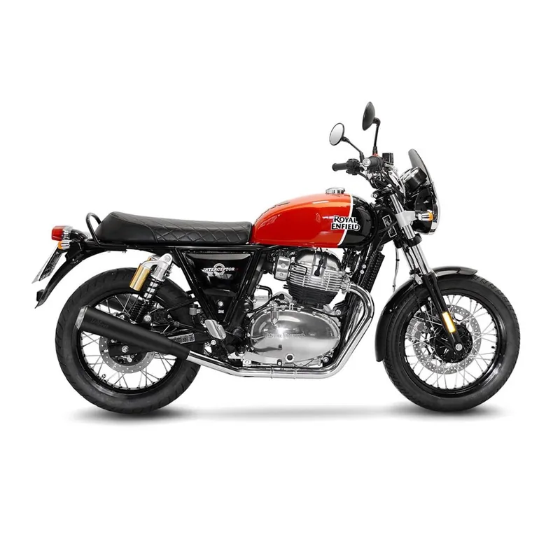 Výfuk LeoVince ROYAL ENFIELD CONTINENTAL GT 650 / INTERCEPTOR 650 2019 - 2024 CLASSIC RACER BLACK EDITION Omezená Nabídka