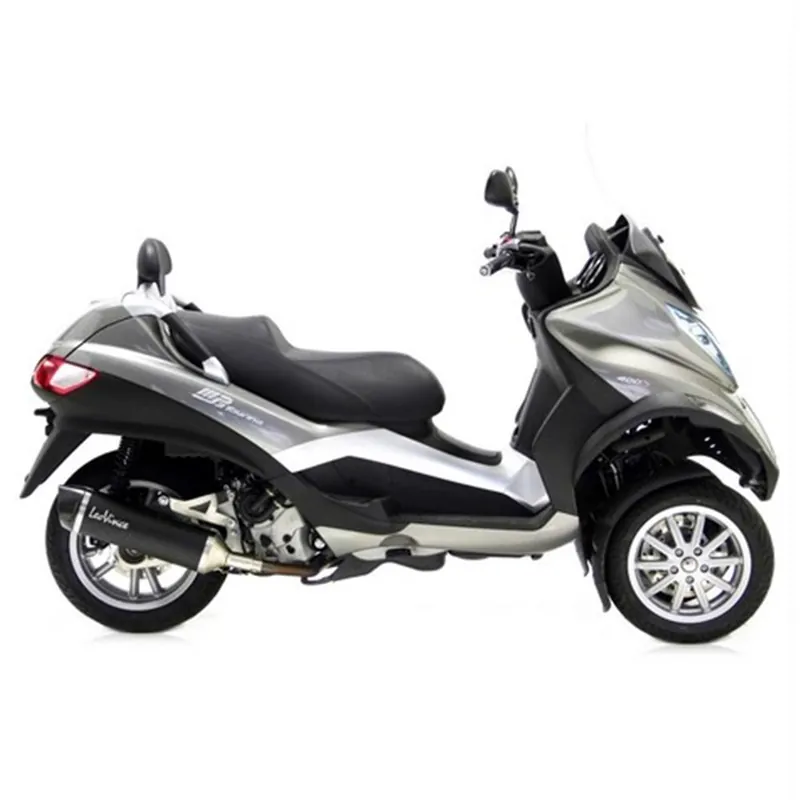 Výfuk LeoVince PIAGGIO MP3 400/LT/RST 2007 - 2012 NERO Jen Po Omezenou Doba