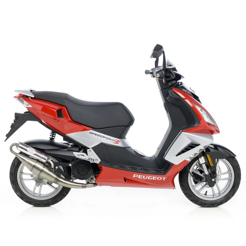 Poslední Šance Výfuk LeoVince PEUGEOT SPEEDFIGHT 3 50 liquid cooled 2009 - 2011 HAND MADE TT