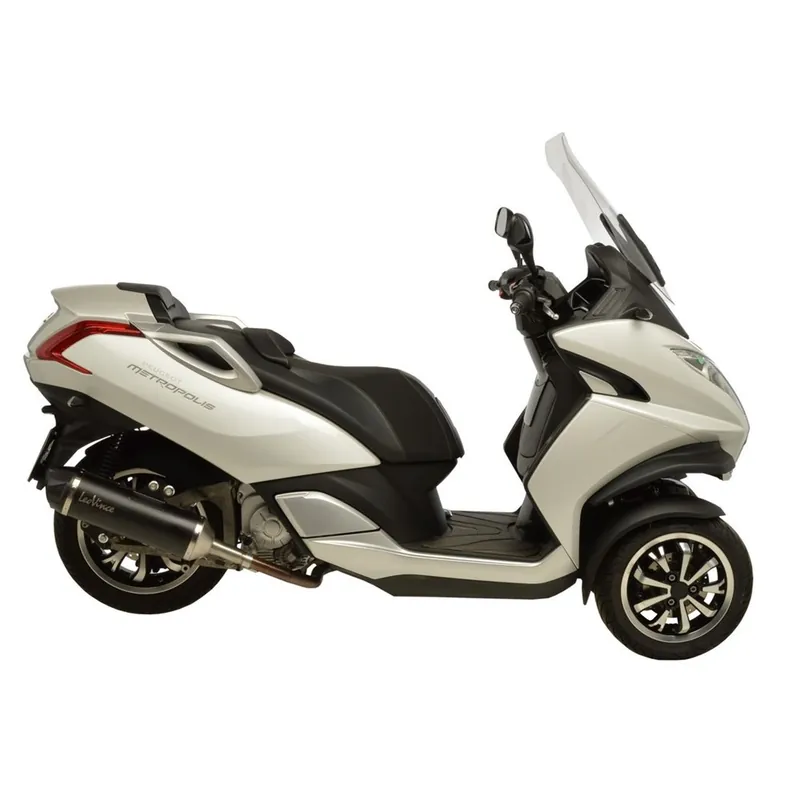 Víkendová Akce Výfuk LeoVince PEUGEOT METROPOLIS 400i 2013 - 2016 NERO