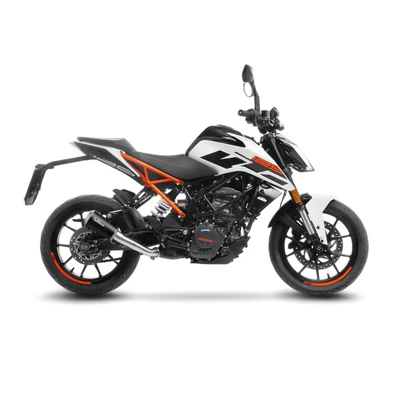 Expresní Doručení Výfuk LeoVince KTM DUKE 125 2017 - 2020 LV-10 BLACK EDITION