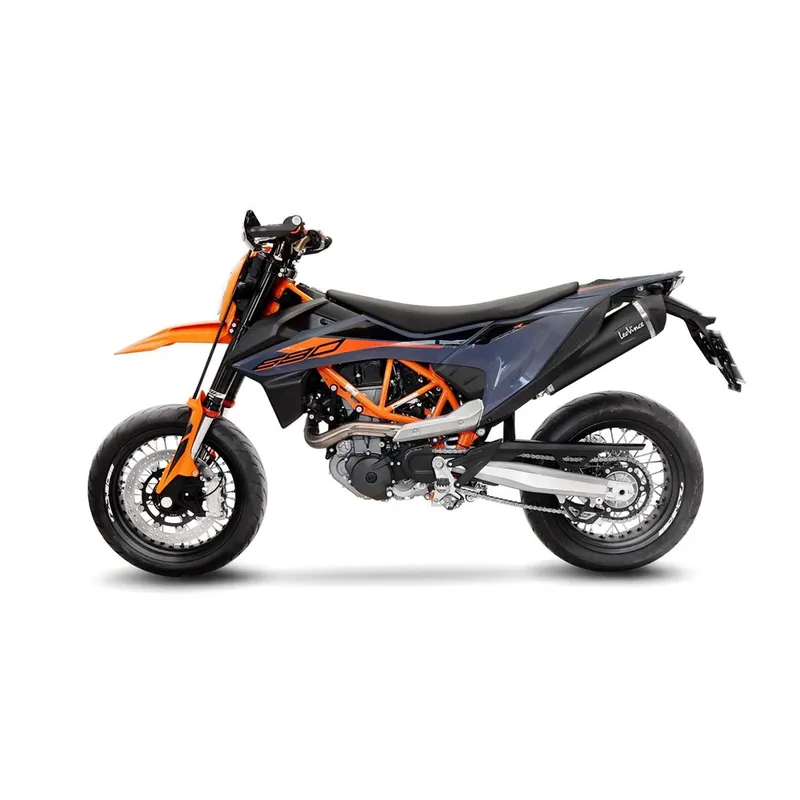 Novinka Výfuk LeoVince KTM 690 ENDURO R 2019 - 2024 NERO