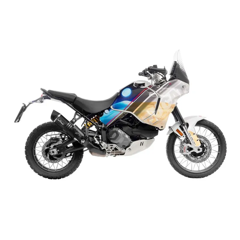Must-Have Výfuk LeoVince DUCATI DESERTX 2022 - 2024 LV ONE EVO BLACK EDITION