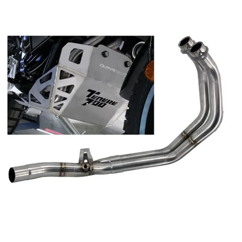 Odstranění katalyzátoru GPR Yamaha Tenere 700 2021 - 2024 Decatalizzatore + Paracoppa Titanio Pouze Dnes