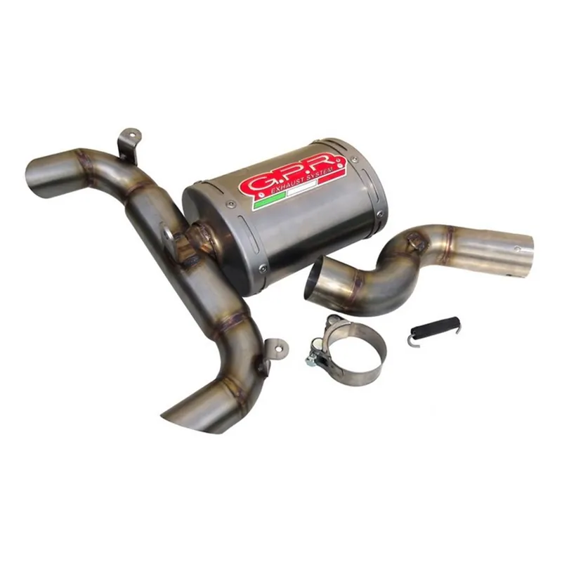 Autentický Výfuk GPR Suzuki Gsr 600 2006 - 2011 Alluminio Ghost