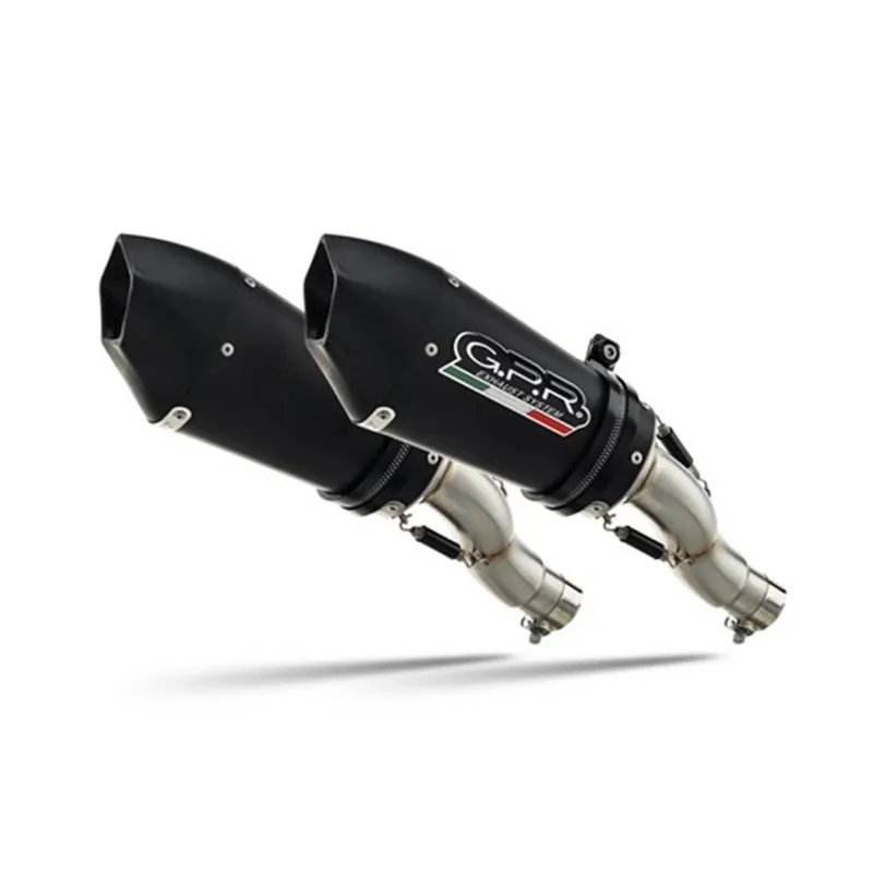 Tovární Cena Výfuk GPR Ducati Hypermotard 1100 -1100 Evo 2007 - 2012 Gpe Ann. Black titanium
