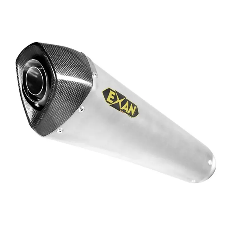 Autentický Moto výfuk EXAN TRIUMPH SPEED TRIPLE 1050 07 - 10 X-BLACK CONIC TITANIUM pár