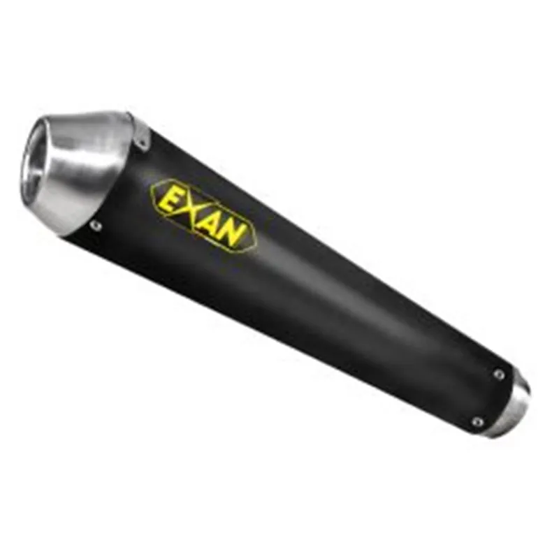Moto výfuk EXAN Moto Guzzi BREVA 1100 06 - 11 NX CAP CONIC BLACK STAINLESS STEEL Sleva
