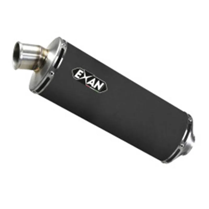 Koupit Online Moto výfuk EXAN KTM DUKE 690 07 - 09 FULL SYSTEM 2-1 + OV CLASSIC BLACK STAINLESS STEEL