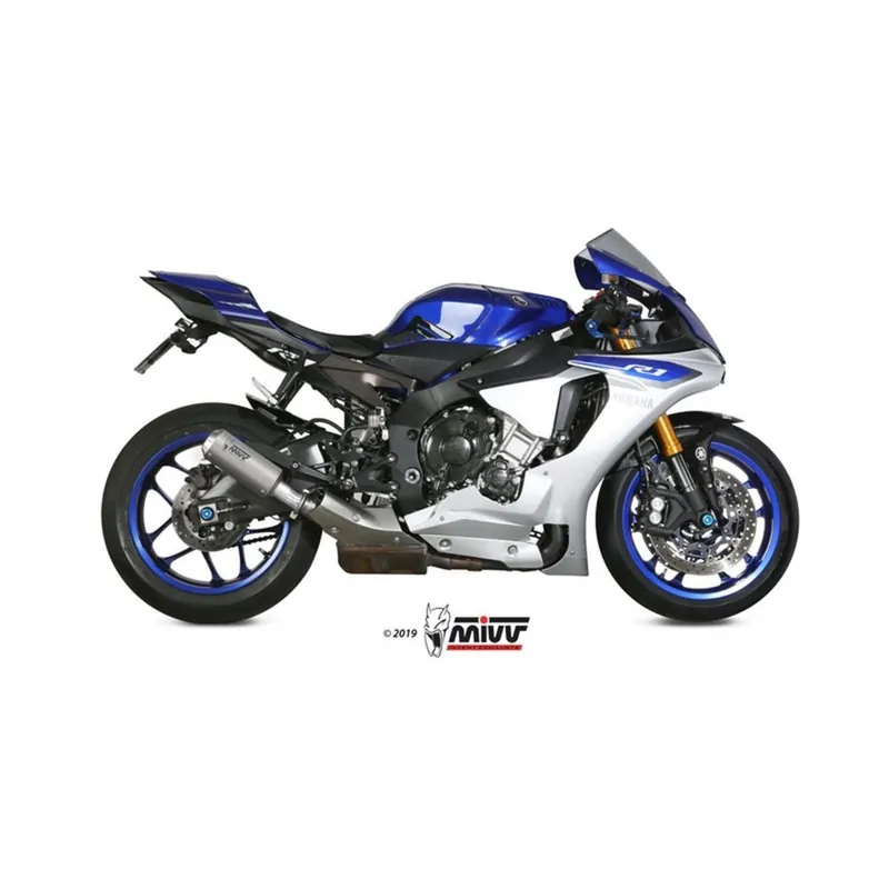 Moto výfuk MIVV MK3 ST. STEEL YAMAHA YZF 1000 R1 2015 - 2022 Nízká Cena