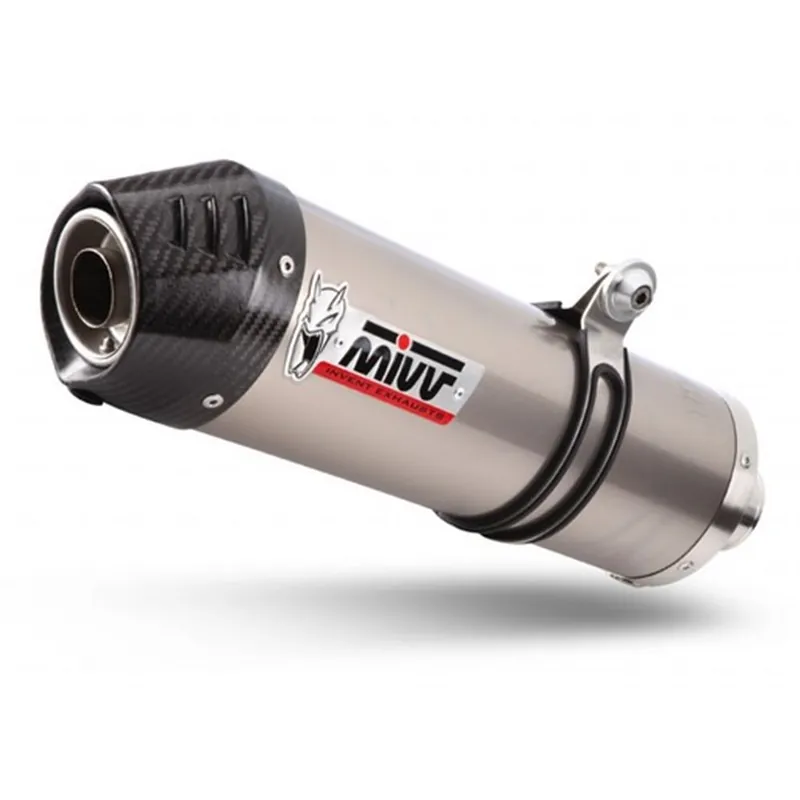 Omezená Nabídka Moto výfuk MIVV OVAL TITANIUM with carbon cap YAMAHA YZF 1000 R1 2004 - 2006