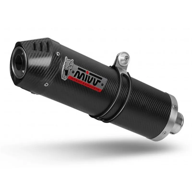 Finální Výprodej Moto výfuk MIVV OVAL CARBON with carbon cap YAMAHA XT 660 X/R 2004 - 2016