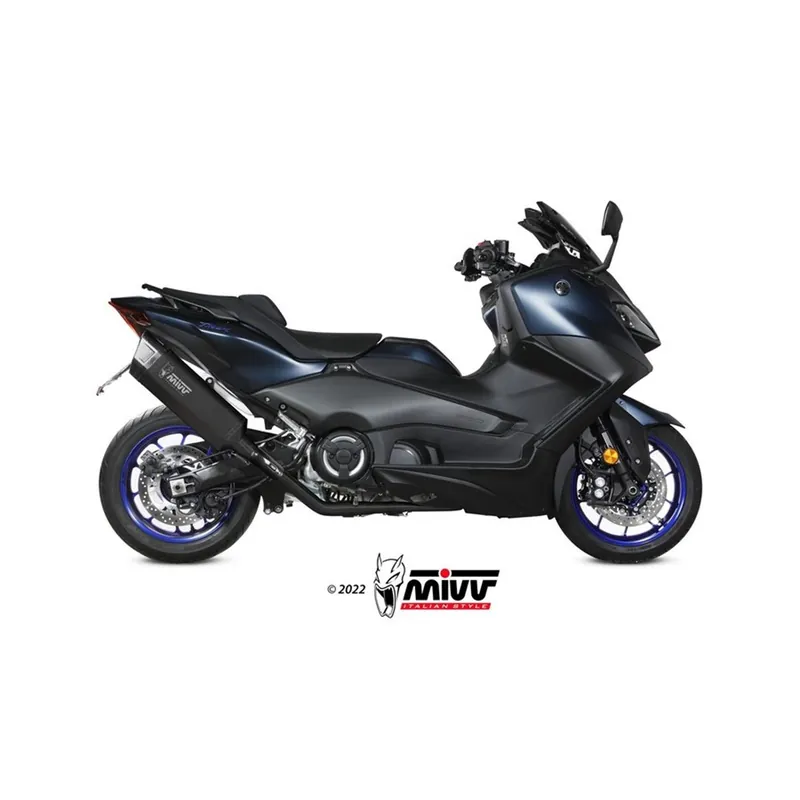 Finální Výprodej Moto výfuk MIVV SR-1 BLACK YAMAHA T-MAX 560 2022 - 2023