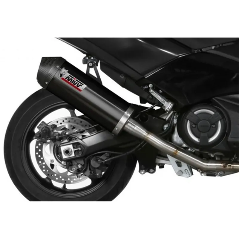 Must-Have Moto výfuk MIVV OVAL BLACK with carbon cap YAMAHA T-MAX 560 2020 - 2021