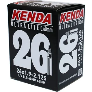 duše KENDA 26X1,75-2,125 (47/57-559) 48 mm Ultralite Víkendová Akce