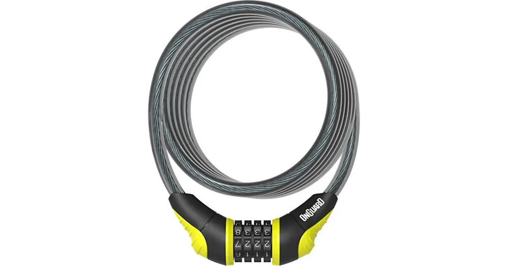 Ihned K Objednání zámek ONGUARD spirála 1800x10 mm kódový žlutý