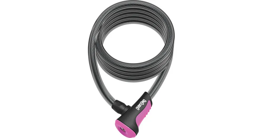 zámek ONGUARD spirála 1800x10 mm růžový Pouze Dnes
