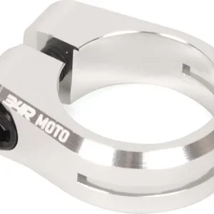 Vrácení Zdarma Objímka sedlovky BMX 34R 25,4 MOTO SEATCLAMP V2 full CNC stříbrná