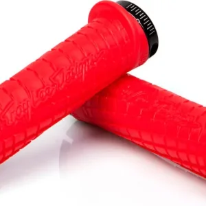 Hit Sezóny Gripy MTB ODI Troy Lee Designs Lock-On bonus pack Red