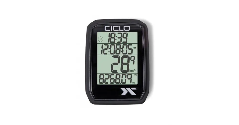 Tachometr CicloSport Protos 205 bezdrátový - Black (2024) Nová Kolekce
