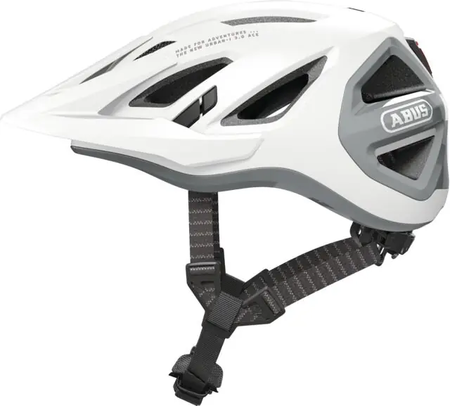 Akce přilba ABUS - Urban-I 3.0 ACE polar white