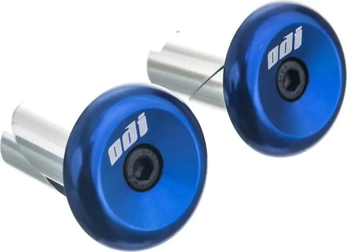 Akční Cena Koncovky řidítek ODI Aluminium End Plugs - Blue