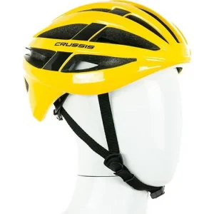Crussis - Cyklistická přilba CRUSSIS 03011 - žlutá vel. M (55-58cm) Sleva