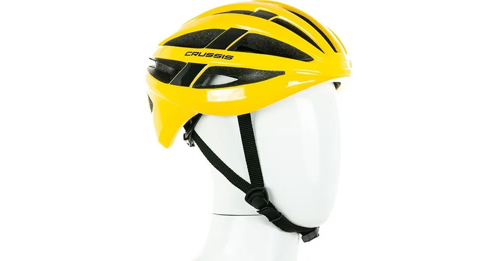 Crussis - Cyklistická přilba CRUSSIS 03011 - žlutá vel. M (55-58cm) Sleva