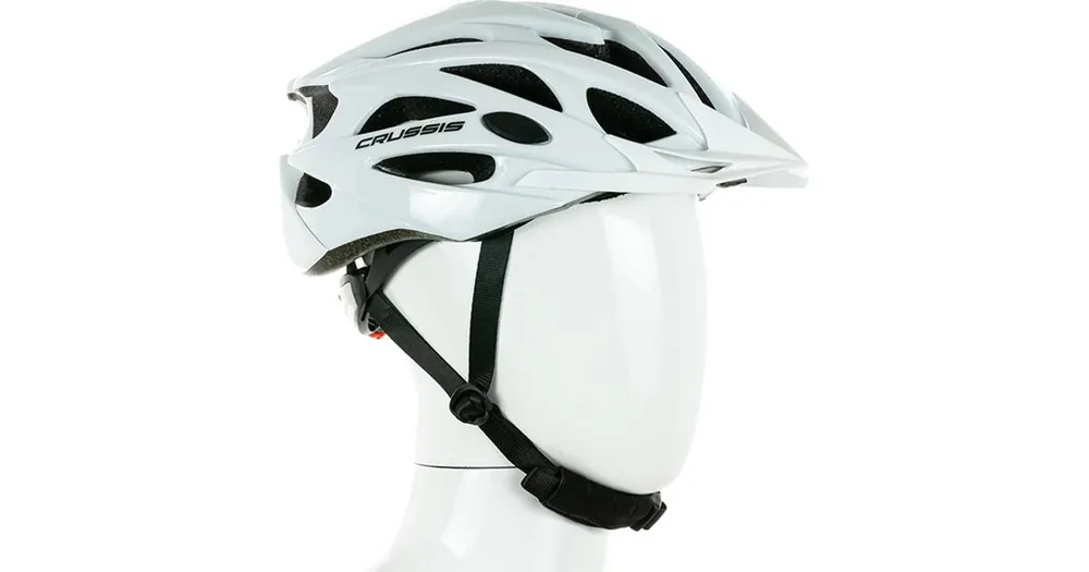 Horká Nabídka Crussis - Cyklistická přilba CRUSSIS 03013 - bílá vel. L (58-62cm)
