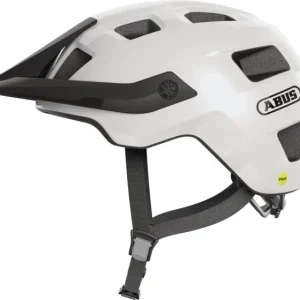 Autentický přilba ABUS - MoTrip MIPS shiny white