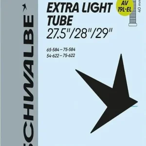 Horká Nabídka Duse Schwalbe AV 19L-EL Extra lehka 27.5/29" 54/75-584/622 AGV 40mm