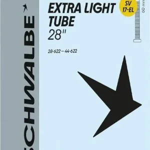 Expresní Doručení Duse Schwalbe SV 17-EL Extra lehka 28x1.10-1.65" 28/44-622 SV 60mm