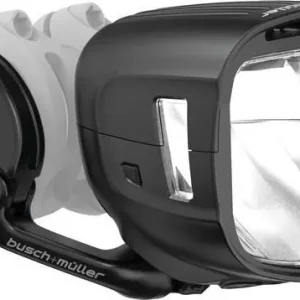 LED-E-Bike-svetlo b&m IQ-XL E Highbeam 300 Lux, dálk.svetlo, cerná matná, držák Nejlepší Volba