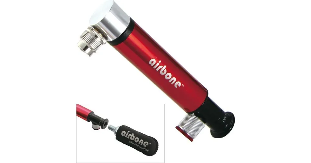 MIni-pumpa Airbone ZT-724 Dual Co? AV, 130mm, cervená, vc.držáku Top Prodej
