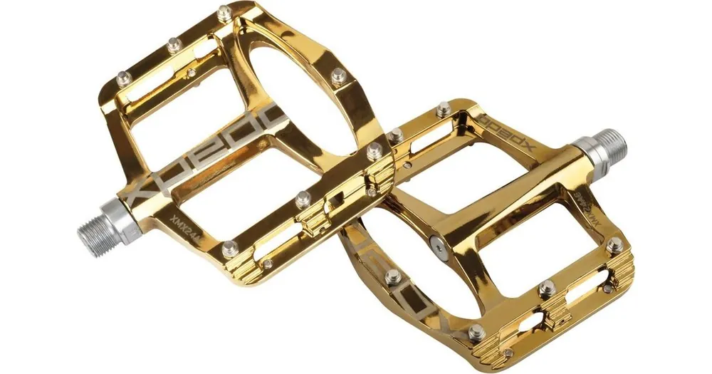 Pedál Xpedo SPRY+ zlatá, 9/16", platforma Nakupujte Hned