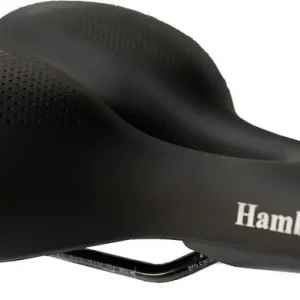 Novinka sedlo P&P Hamburg 040 cerná, unisex, 268x255mm, cca 669g
