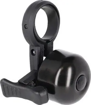 Víkendová Akce XLC Mini-zvonek DD-M37 Ø34, svorka Ø 28,6-31,8mm, cerná