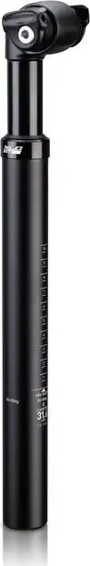 XLC odpruzená sedlovka Comp SP-S08 Ø 31,6mm, 350mm, cerná, 100-140kg Omezená Nabídka