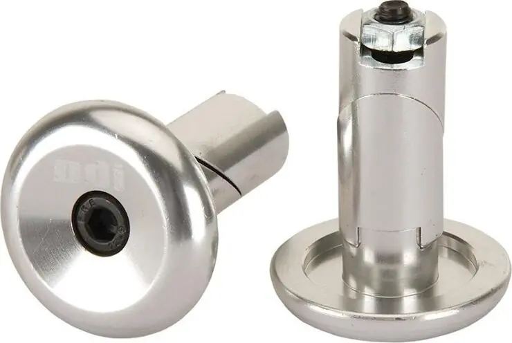 Omezená Nabídka Koncovky řidítek ODI Aluminium End Plugs - Silver