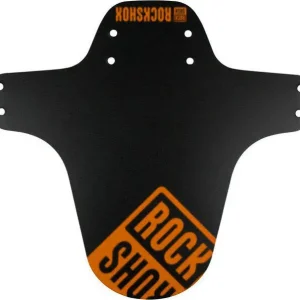blatník Rock Shox do odpružené vidlice černý-neon orange potisk Finální Výprodej