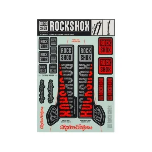 Tovární Cena 00.4318.021.001 - ROCKSHOX DECAL KIT TLD 35MM SILVER/ORANGE