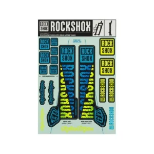 Akce 00.4318.021.002 - ROCKSHOX DECAL KIT TLD 35MM BLUE/YELLOW