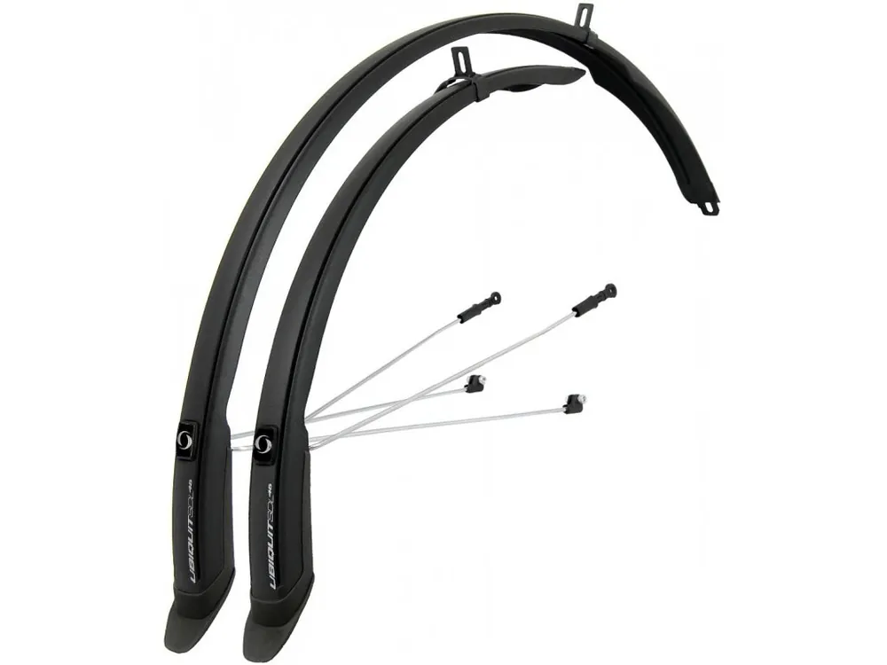 Objednat Nyní blatníky 28" Simpla UBIQUIT SDL 46 mm černo-černé set