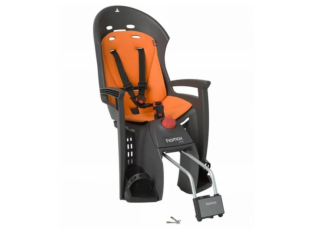 Ověřený Dětská sedačka HAMAX Siesta Grey/Orange
