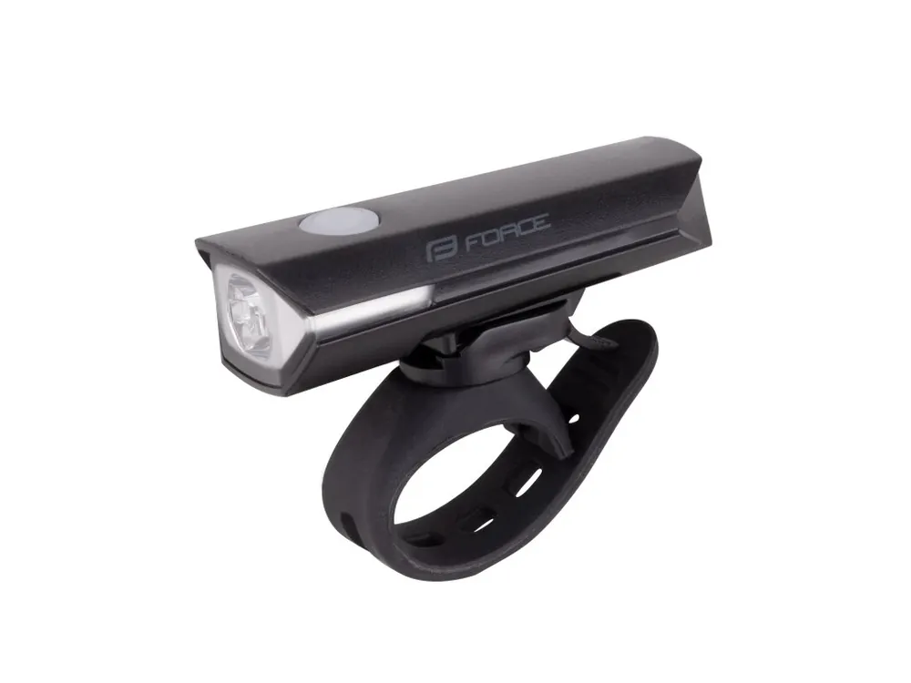 FORCE FLUX světlo přední 200LM USB, černé Koupit Online